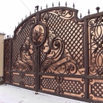 Ворота кованые Барнаул (14)