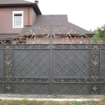 Ворота кованые Барнаул (19)
