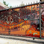 Ворота кованые Барнаул (3)