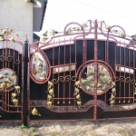 кованые ворота заказать Барнаул (2)