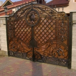 кованые ворота Барнаул