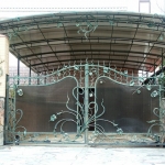 кованые ворота Барнаул